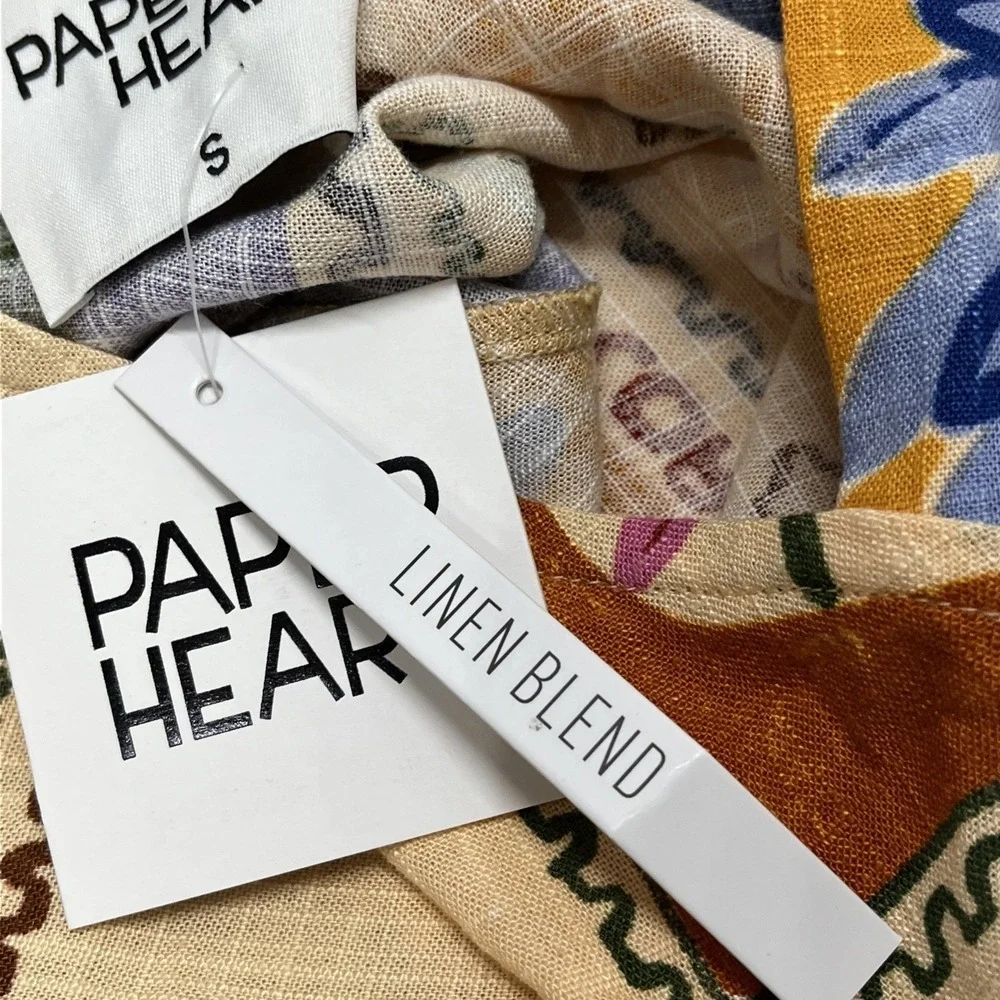 Paper Heart sleeveless maxi